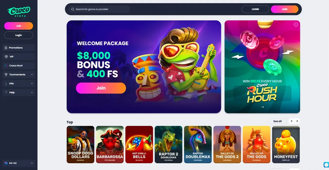 Crocoslots Casino Casino